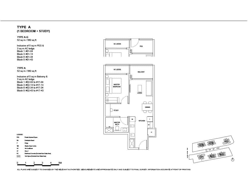 The Continuum Floor Plan Type A