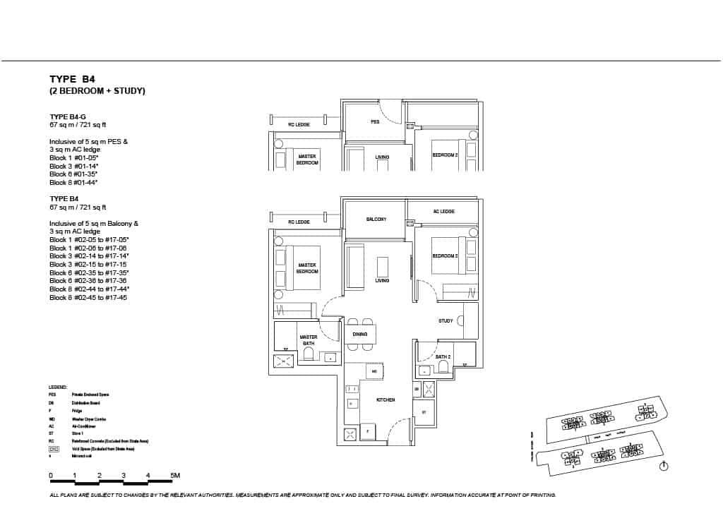 The Continuum Floor Plan Type B4