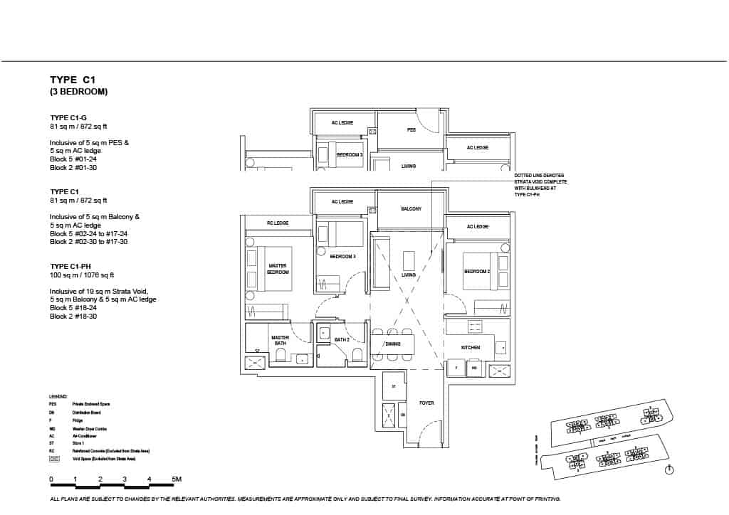 The Continuum Floor Plan Type C1