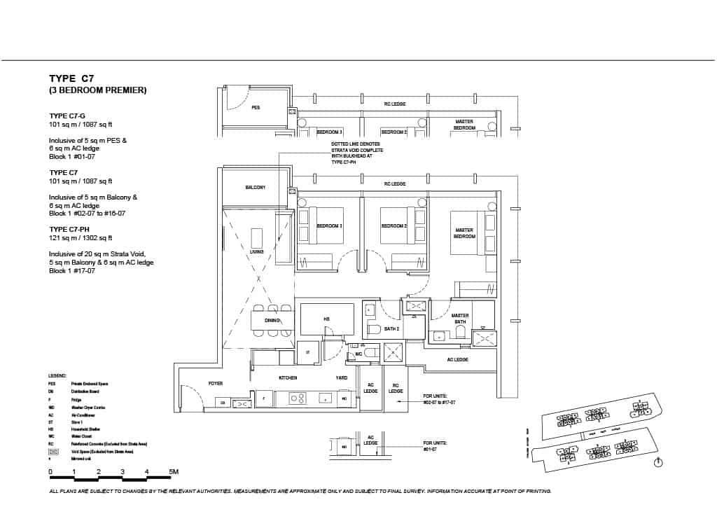 The Continuum Floor Plan Type C7