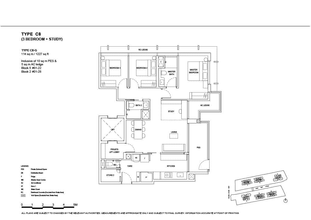 The Continuum Floor Plan Type C8G