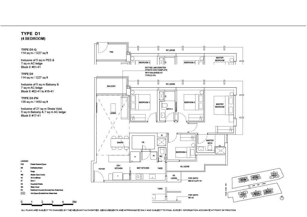 The Continuum Floor Plan Type D1
