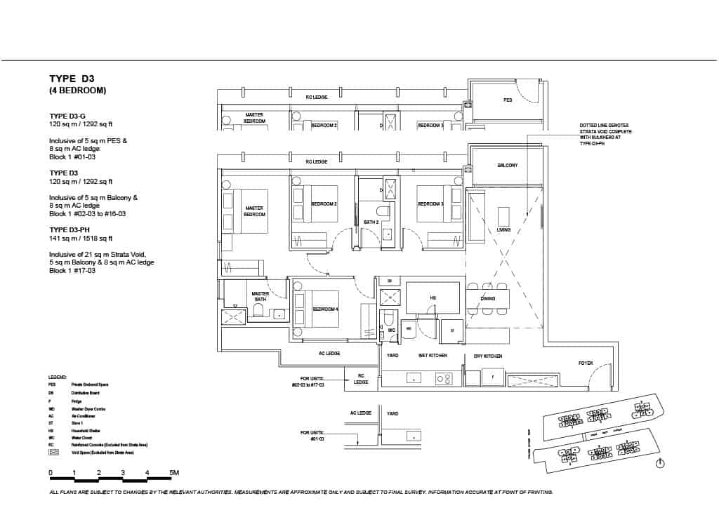 The Continuum Floor Plan Type D3